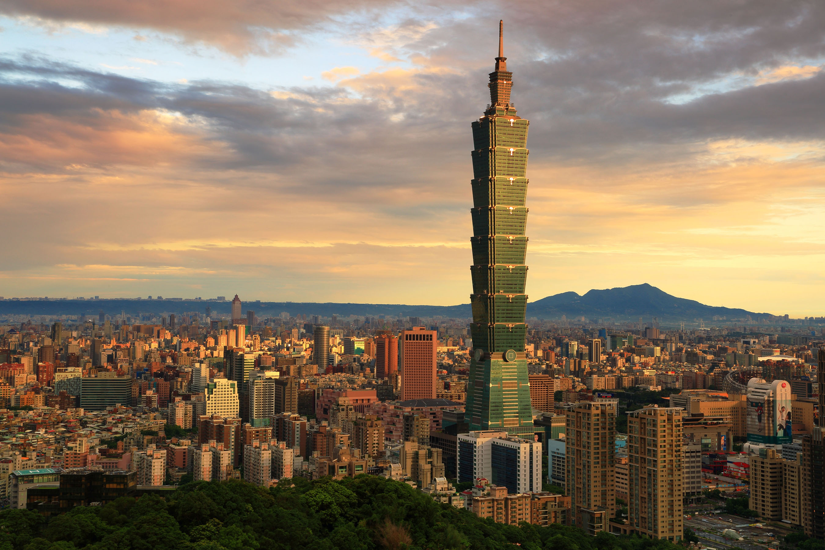 city, Cityscape, Taipei 101, Building, Lights, HDR Wallpapers HD ...