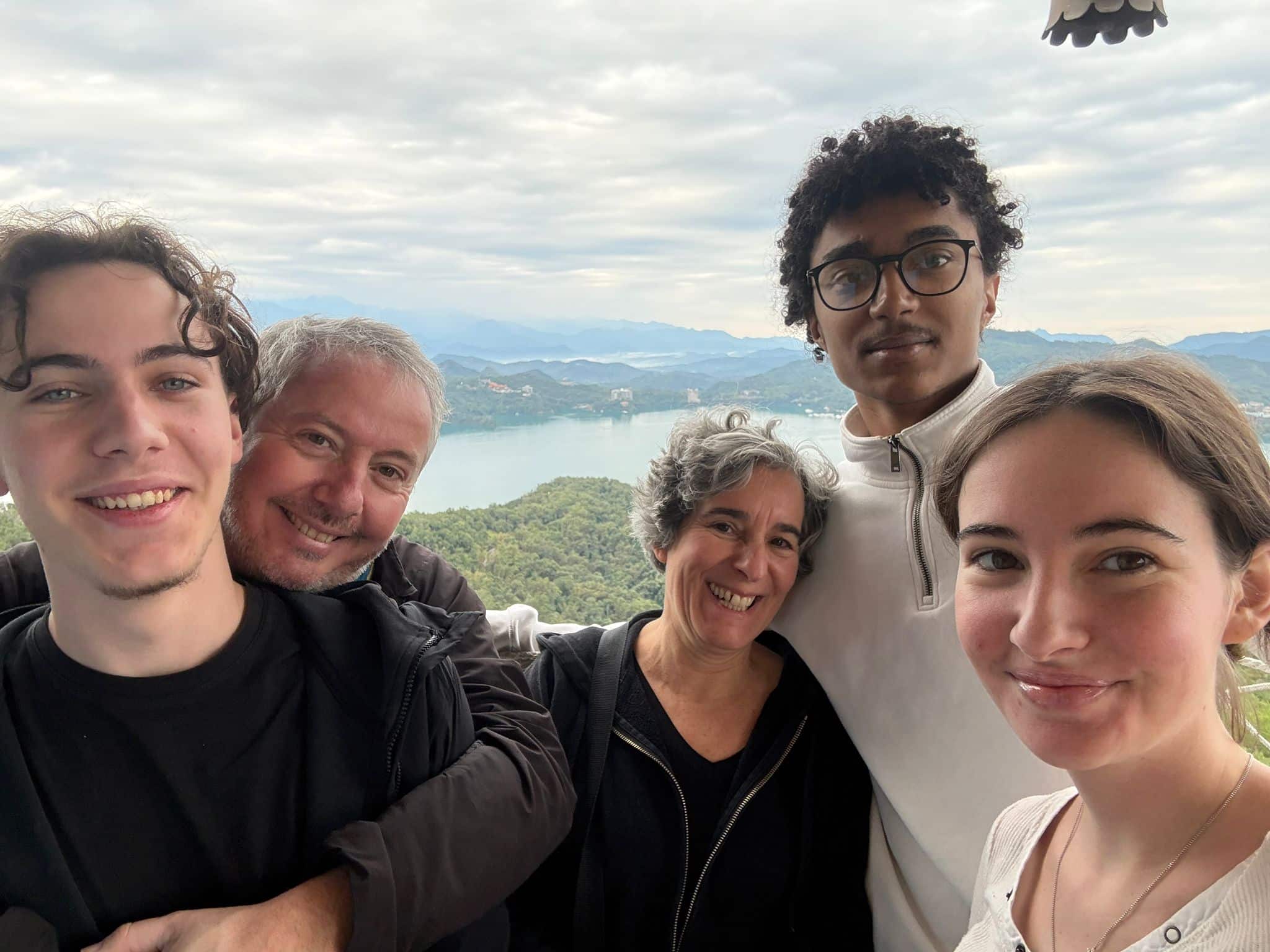 Corinne et sa famille – escapade à Taiwan